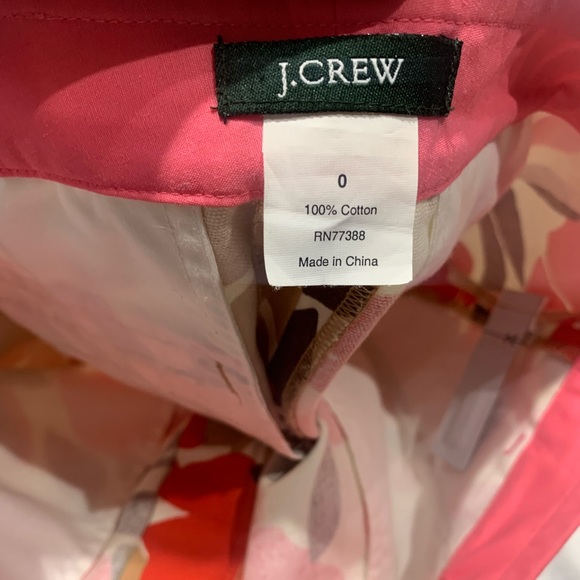J. Crew Floral Miniskirt - Picture 4 of 4